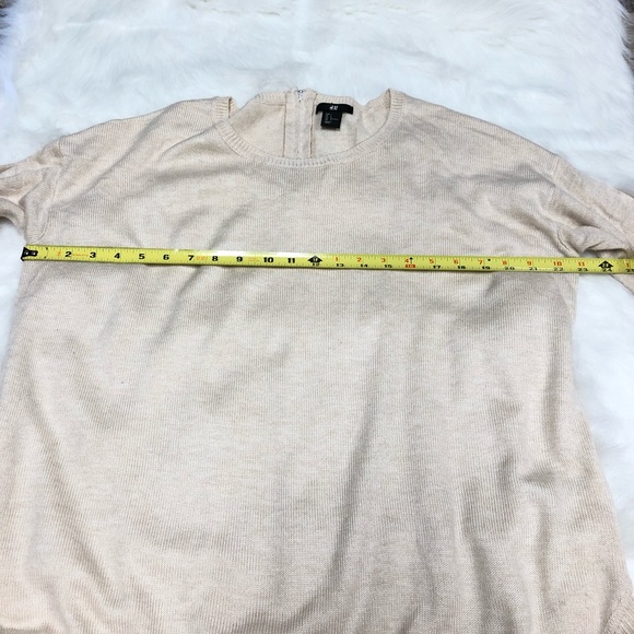 H&M tan long sleeve sweater top - Picture 5 of 8